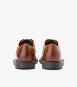 Cole Haan Dress Shoes|Oxfords*Men's GrandFlex Dress Laser Oxfords Mahogany
