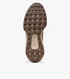 Cole Haan Sneakers*Men's GrandPrø Ashland Laser Perforated Sneakers Cappuccino-Acorn-SilverLining