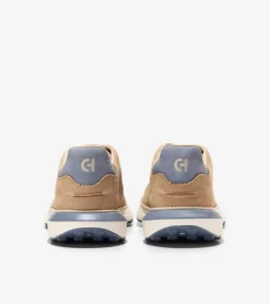 Cole Haan Sneakers*Men's GrandPr&oslash; Ashland Laser Perforated Sneakers Sesame-Folkstone-Gray-Ivory