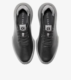 Cole Haan Sneakers*Men's GrandPrø Ashland Laser Perforated Sneakers Black-DecemberSky