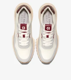 Cole Haan Golf Shoes|Sneakers*Men's GrandPrø Ashland Water-Resistant Golf Sneakers Cabernet-AlabasterGleam