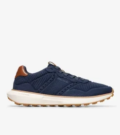 Cole Haan Sneakers*Men's GrandPrø Ashland Stitchlite™ Sneakers NavyBlazerBlueStitchlite™-BritishTan-Ivory