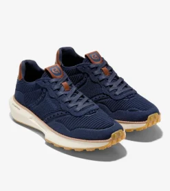 Cole Haan Sneakers*Men's GrandPr&oslash; Ashland Stitchlite&trade; Sneakers NavyBlazerBlueStitchlite&trade;-BritishTan-Ivory