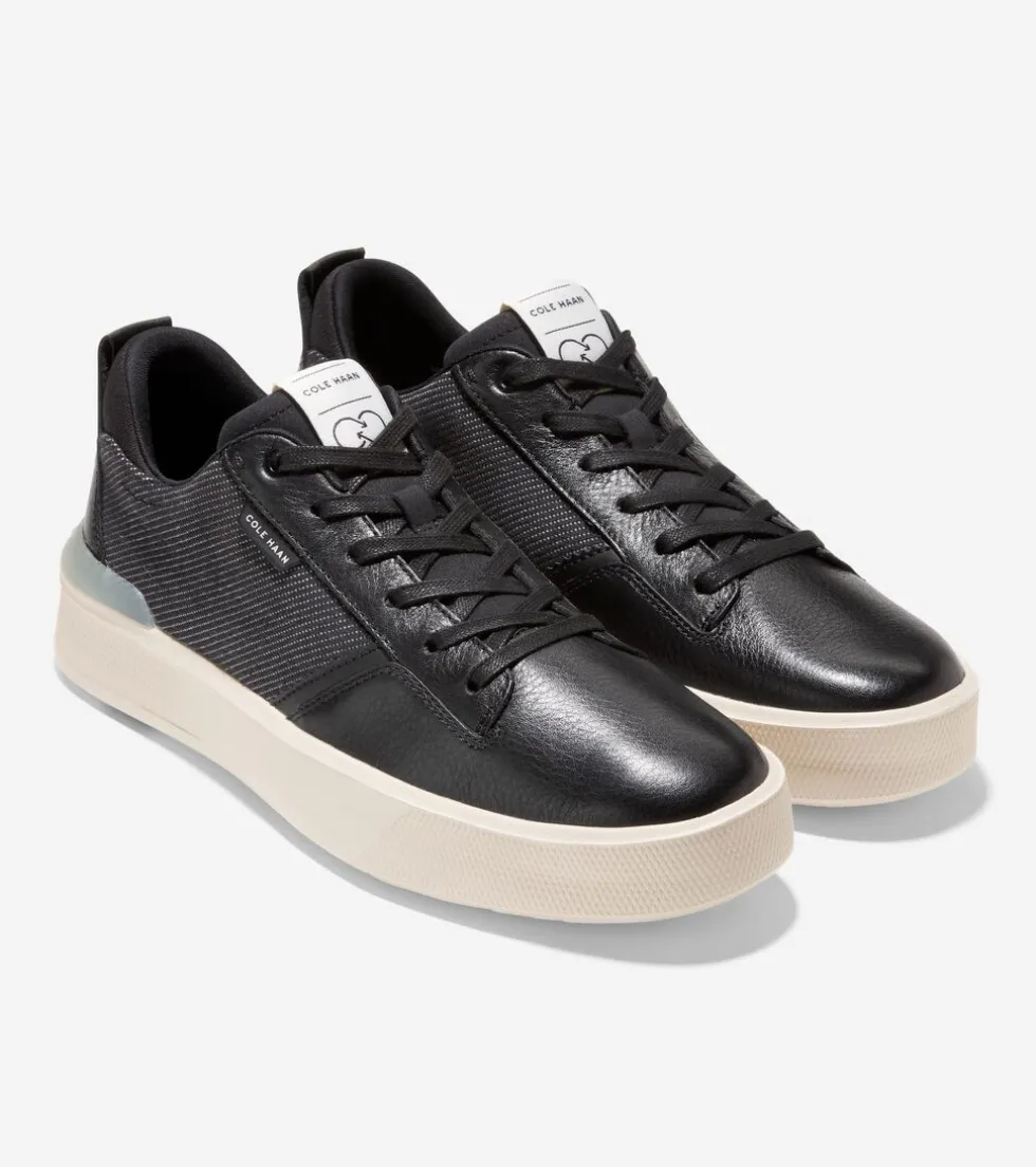 Cole Haan Sneakers*Men's GrandPrø Crew Sneakers Black-Ivory
