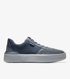 Cole Haan Sneakers*Men's GrandPr&oslash; Crew Sneakers NavyBlazer-Turbulence-Monument