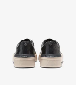 Cole Haan Sneakers*Men's GrandPrø Crew Wingtip Sneakers Black-Birch