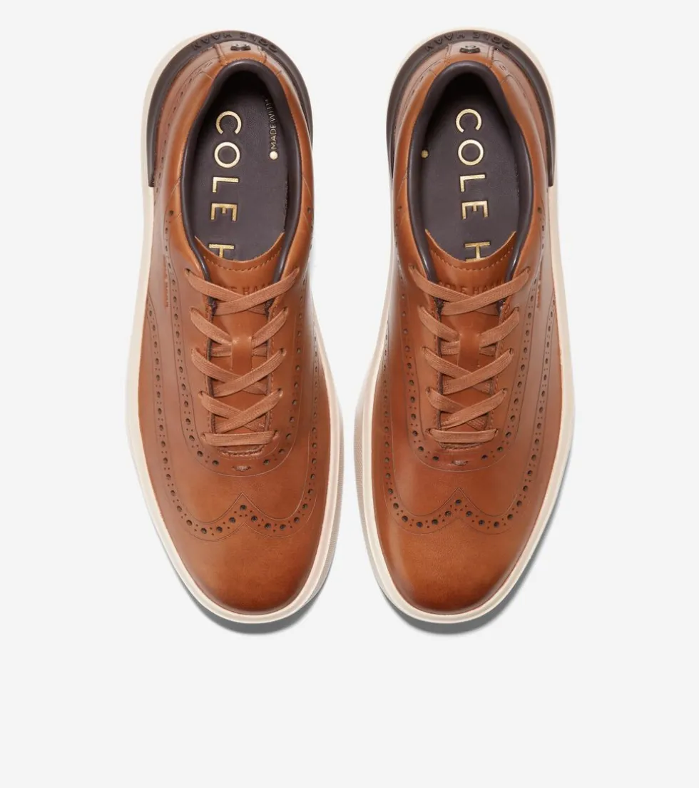Cole Haan Sneakers*Men's GrandPrø Crew Wingtip Sneakers BritishTan-Birch