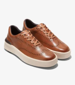 Cole Haan Sneakers*Men's GrandPrø Crew Wingtip Sneakers BritishTan-Birch
