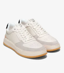Cole Haan Extended Sizes & Widths|Sneakers*Men's Grandpr&oslash; Crossover Sneaker Ivory-Gum-Black