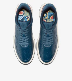 Cole Haan Sneakers*Men's GrandPr&oslash; Crossover Sneakers BlueWingTeal-MineralRed