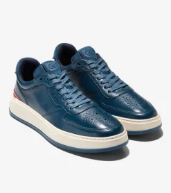 Cole Haan Sneakers*Men's GrandPr&oslash; Crossover Sneakers BlueWingTeal-MineralRed