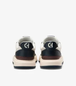 Cole Haan Extended Sizes & Widths|Sneakers*Men's GrandPr&oslash; Crossover Sneakers Ivory-Blueberry