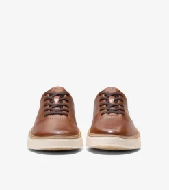 Cole Haan Sneakers*Men's GrandPr&oslash; FeatherArc Laser Sneakers BritishTan-Ivory-Angora