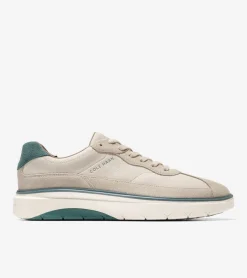 Cole Haan Sneakers*Men's GrandPr&oslash; FeatherArc Bike Toe Sneakers OxfordTan-NorthAtlantic