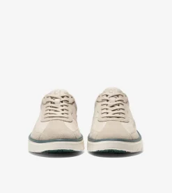 Cole Haan Sneakers*Men's GrandPr&oslash; FeatherArc Bike Toe Sneakers OxfordTan-NorthAtlantic