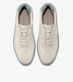 Cole Haan Sneakers*Men's GrandPr&oslash; FeatherArc Bike Toe Sneakers OxfordTan-NorthAtlantic