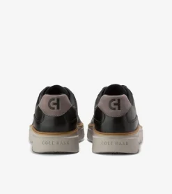 Cole Haan Sneakers*Men's GrandPr&oslash; FeatherArc Bike Toe Sneakers Black-PlumKitten-Paloma