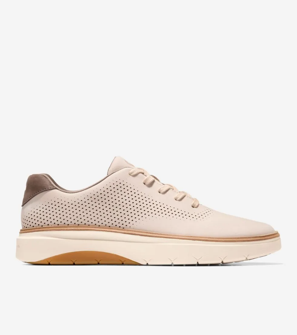 Cole Haan Sneakers*Men's GrandPrø FeatherArc Laser Sneakers OxfordTan-Ivory-Truffle