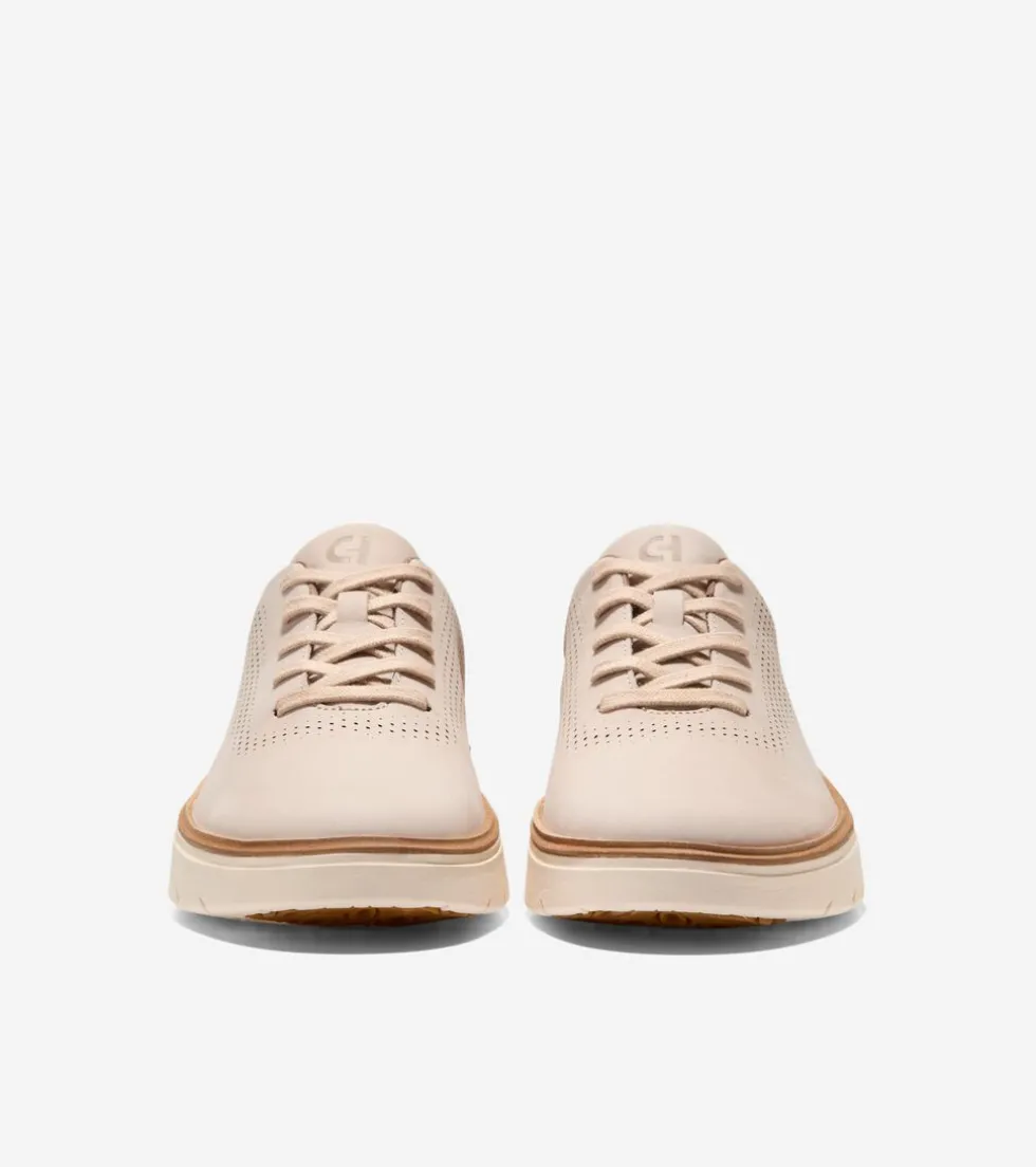 Cole Haan Sneakers*Men's GrandPrø FeatherArc Laser Sneakers OxfordTan-Ivory-Truffle