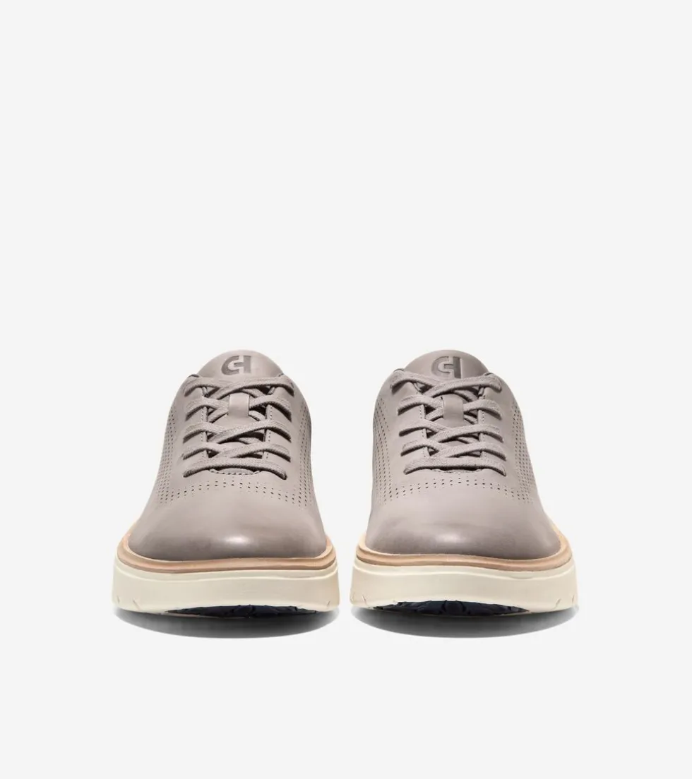Cole Haan Sneakers*Men's GrandPrø FeatherArc Laser Sneakers Ironstone-SilverBirch
