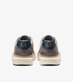 Cole Haan Sneakers*Men's GrandPrø FeatherArc Laser Sneakers Ironstone-SilverBirch
