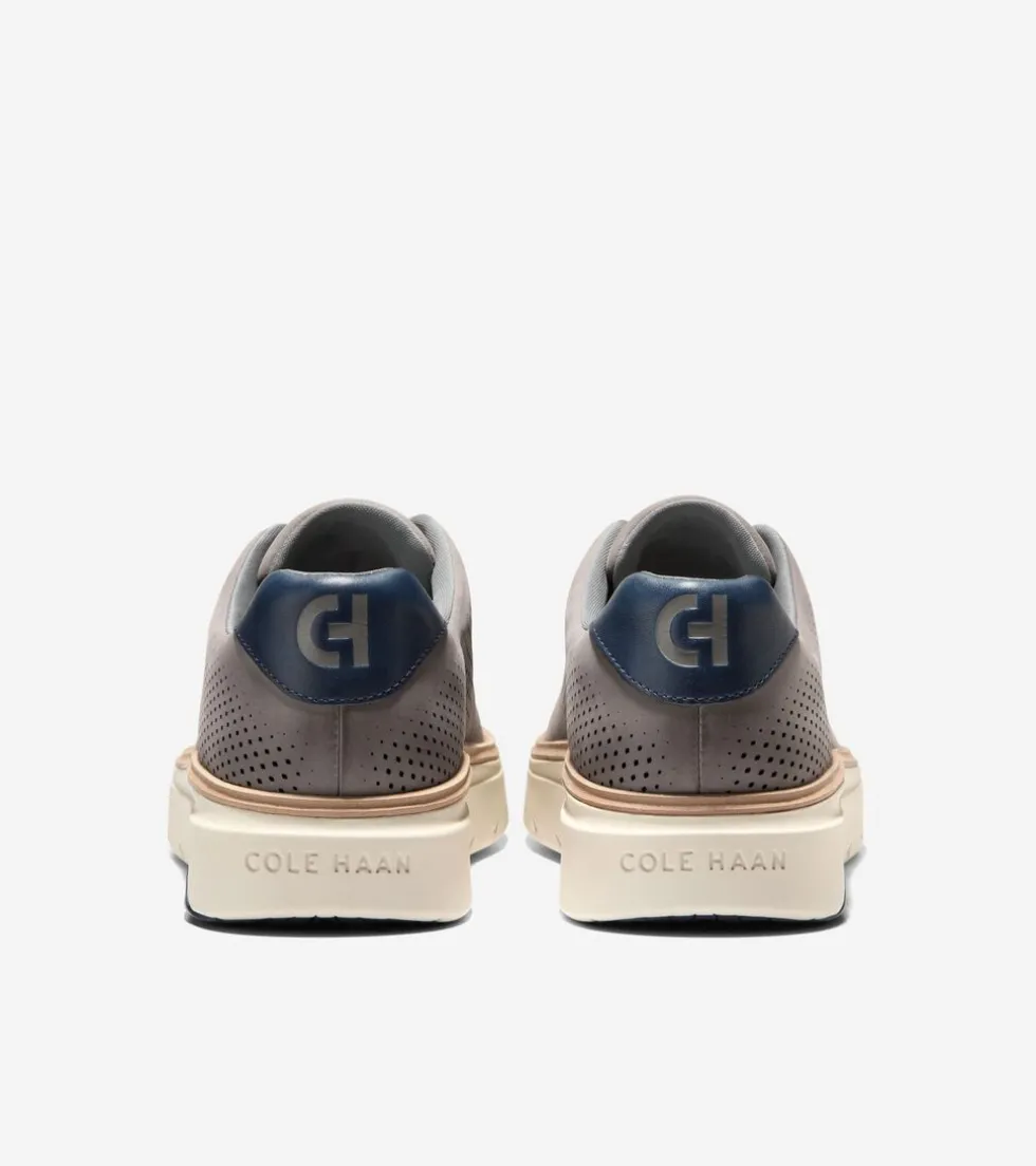 Cole Haan Sneakers*Men's GrandPrø FeatherArc Laser Sneakers Ironstone-SilverBirch