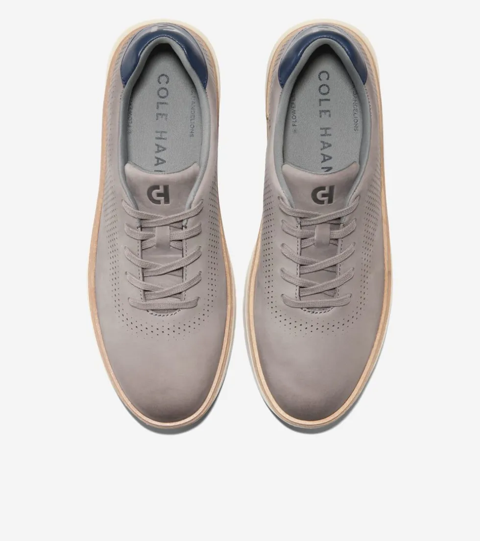 Cole Haan Sneakers*Men's GrandPrø FeatherArc Laser Sneakers Ironstone-SilverBirch