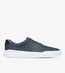Cole Haan Extended Sizes & Widths|Sneakers*Men's GrandPrø Rally Laser Cut Sneakers NavyNubuck