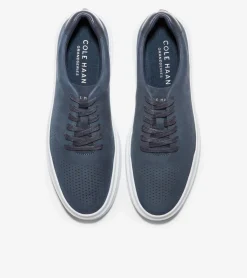 Cole Haan Extended Sizes & Widths|Sneakers*Men's GrandPr&oslash; Rally Laser Cut Sneakers NavyNubuck