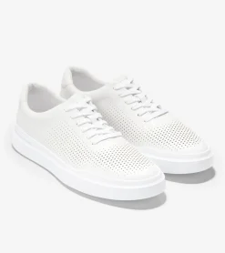 Cole Haan Extended Sizes & Widths|Sneakers*Men's GrandPr&oslash; Rally Laser Cut Sneakers White