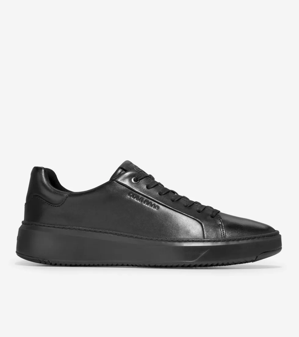 Cole Haan Extended Sizes & Widths|Sneakers*Men's GrandPrø Topspin Sneakers BlackLeather-Black