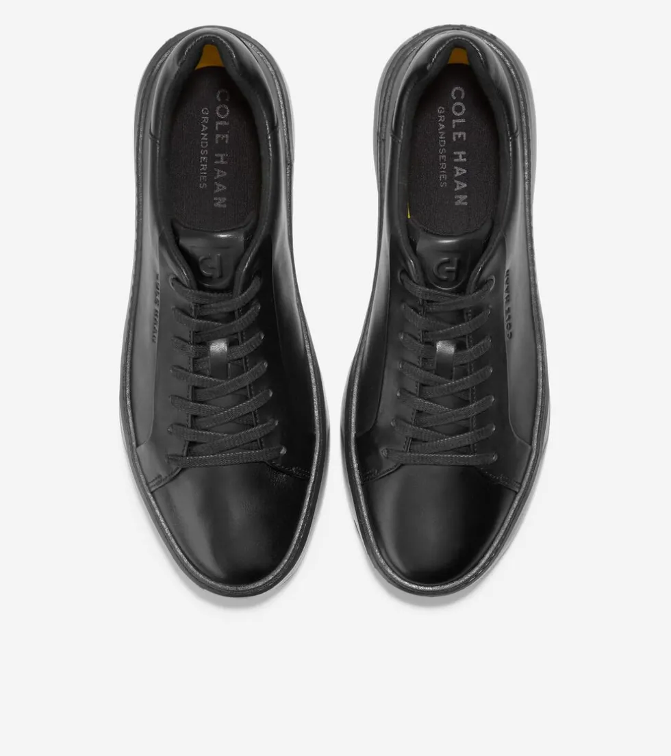 Cole Haan Extended Sizes & Widths|Sneakers*Men's GrandPrø Topspin Sneakers BlackLeather-Black