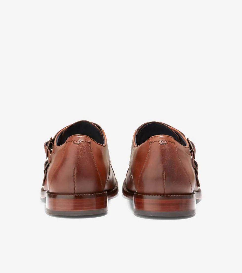 Cole Haan Dress Shoes|Oxfords*Men's Harrison Monk Oxfords BritishTan