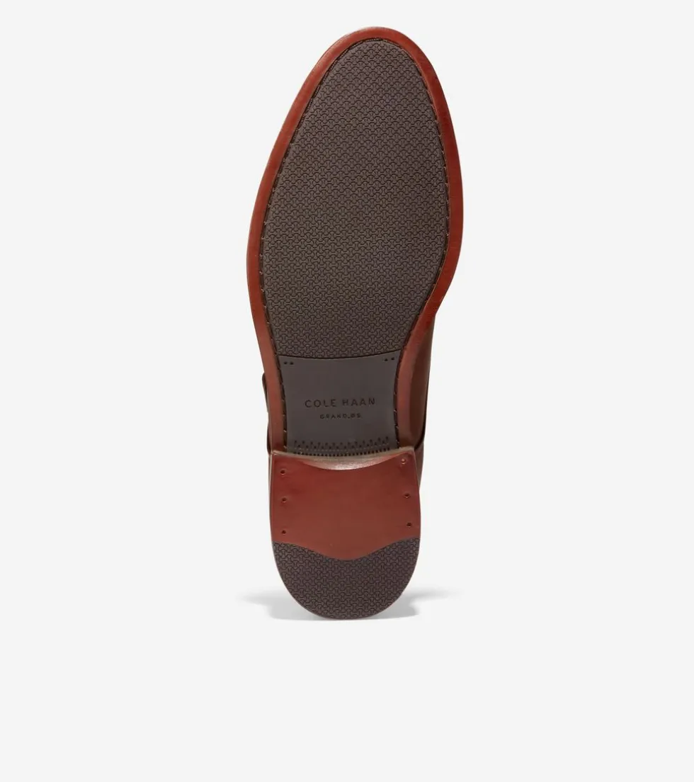 Cole Haan Dress Shoes|Oxfords*Men's Harrison Monk Oxfords BritishTan