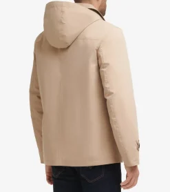 Cole Haan Rain Jackets|Outerwear*Men's Hooded Rain Jacket Tan