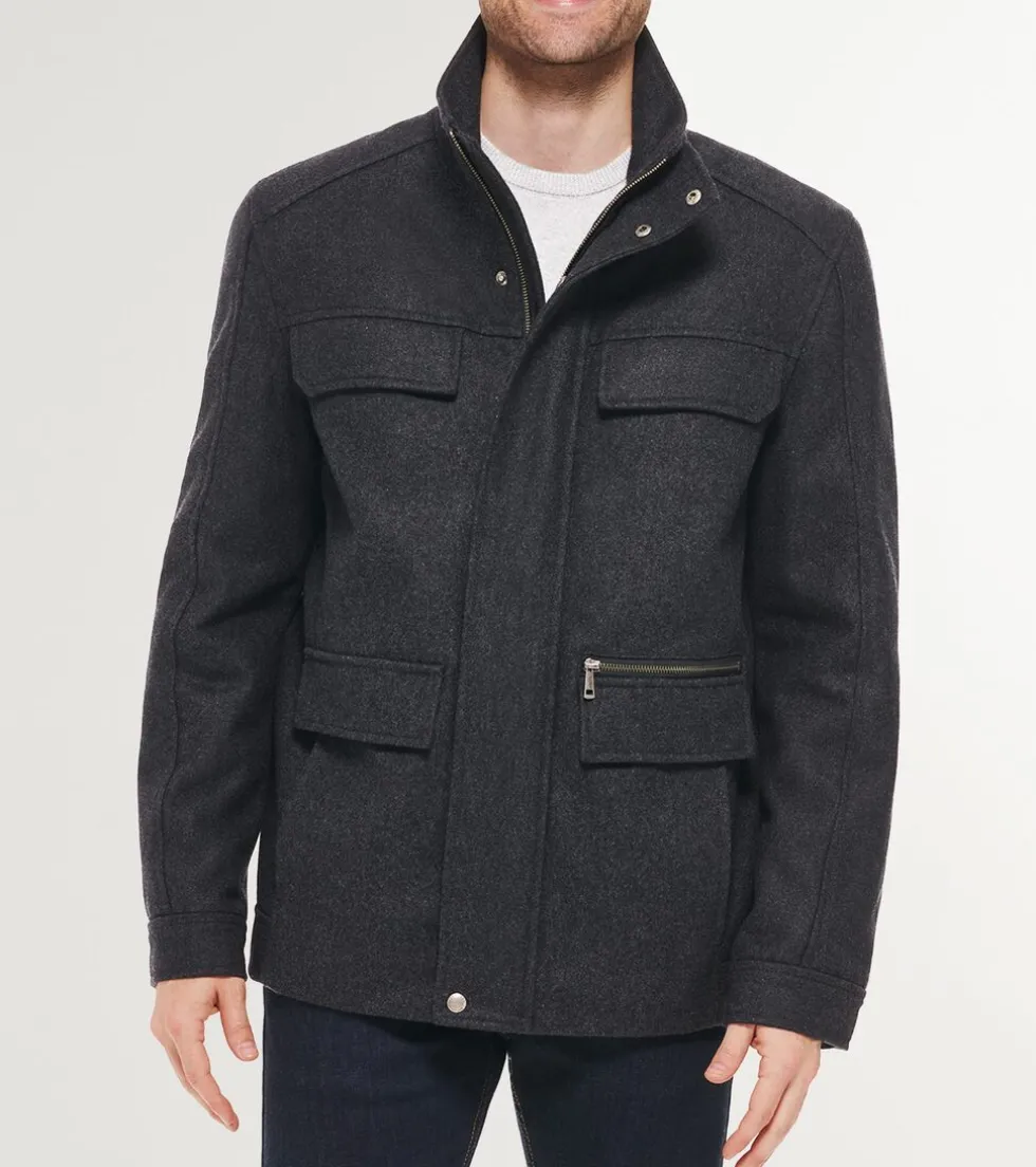 Cole Haan Wool Coats|Outerwear*Men's M65 Field Jacket Charcoal