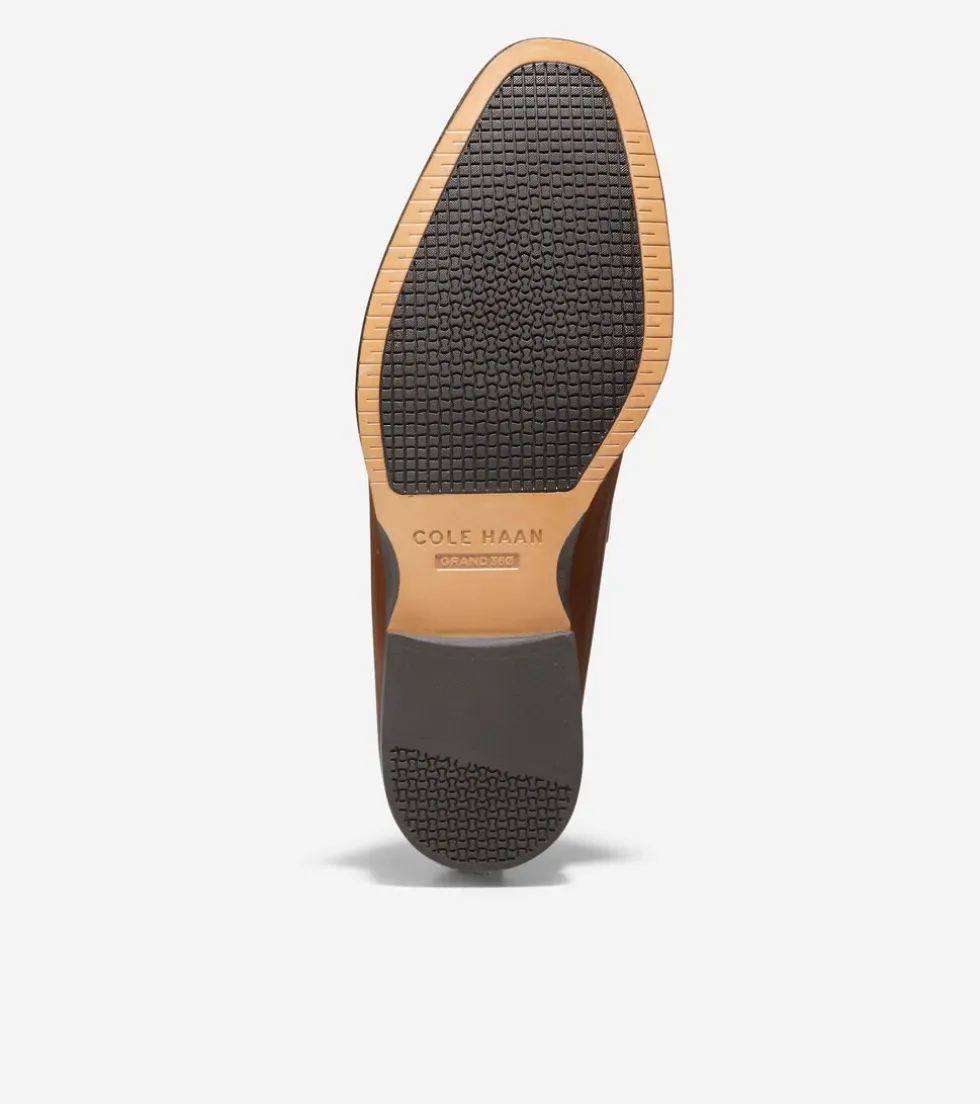 Cole Haan Dress Shoes|Loafers & Drivers*Men's Modern Classics Penny Loafer BritishTan-DarkChocolate