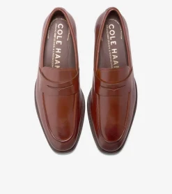 Cole Haan Dress Shoes|Loafers & Drivers*Men's Modern Classics Penny Loafers CherryMahogany-Chocolate