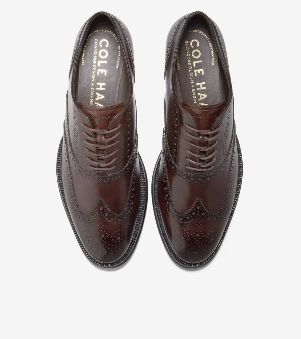 Cole Haan Dress Shoes|Oxfords*Men's Modern Classics Wing Oxfords Madeira-Black