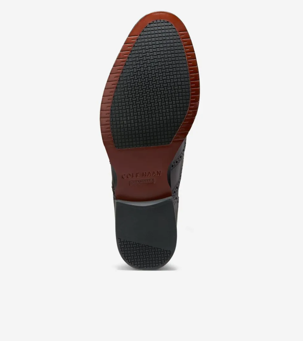 Cole Haan Dress Shoes|Oxfords*Men's Modern Classics Wing Oxfords Madeira-Black
