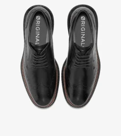 Cole Haan Dress Shoes|Oxfords*Men's &Oslash;riginalGrand 2.0 Wingtip Oxfords Black