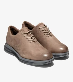 Cole Haan Dress Shoes|Oxfords*Men's &Oslash;riginalGrand Energy Twin Oxfords Truffle-Turbulence