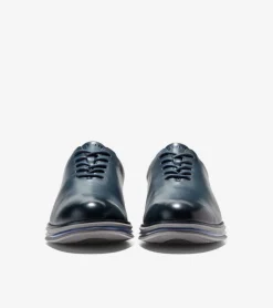 Cole Haan Dress Shoes|Oxfords*Men's &Oslash;riginalGrand Energy Twin Oxfords PacificBlue-DecemberySky