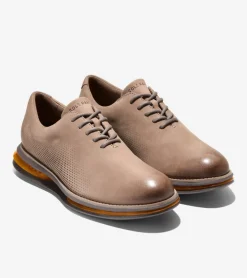 Cole Haan Dress Shoes|Oxfords*Men's &Oslash;riginalGrand Energy Twin Oxfords IrishCoffee-Saffron-Chocolate