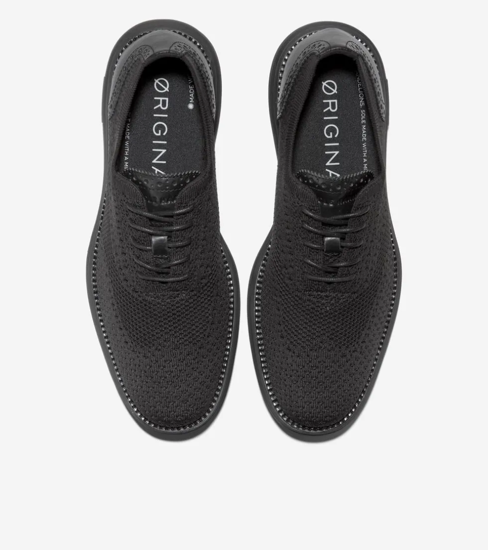 Cole Haan Extended Sizes & Widths|Dress Shoes*Men's ØriginalGrand Remastered Stitchlite™ Oxfords BlackStitchlite™