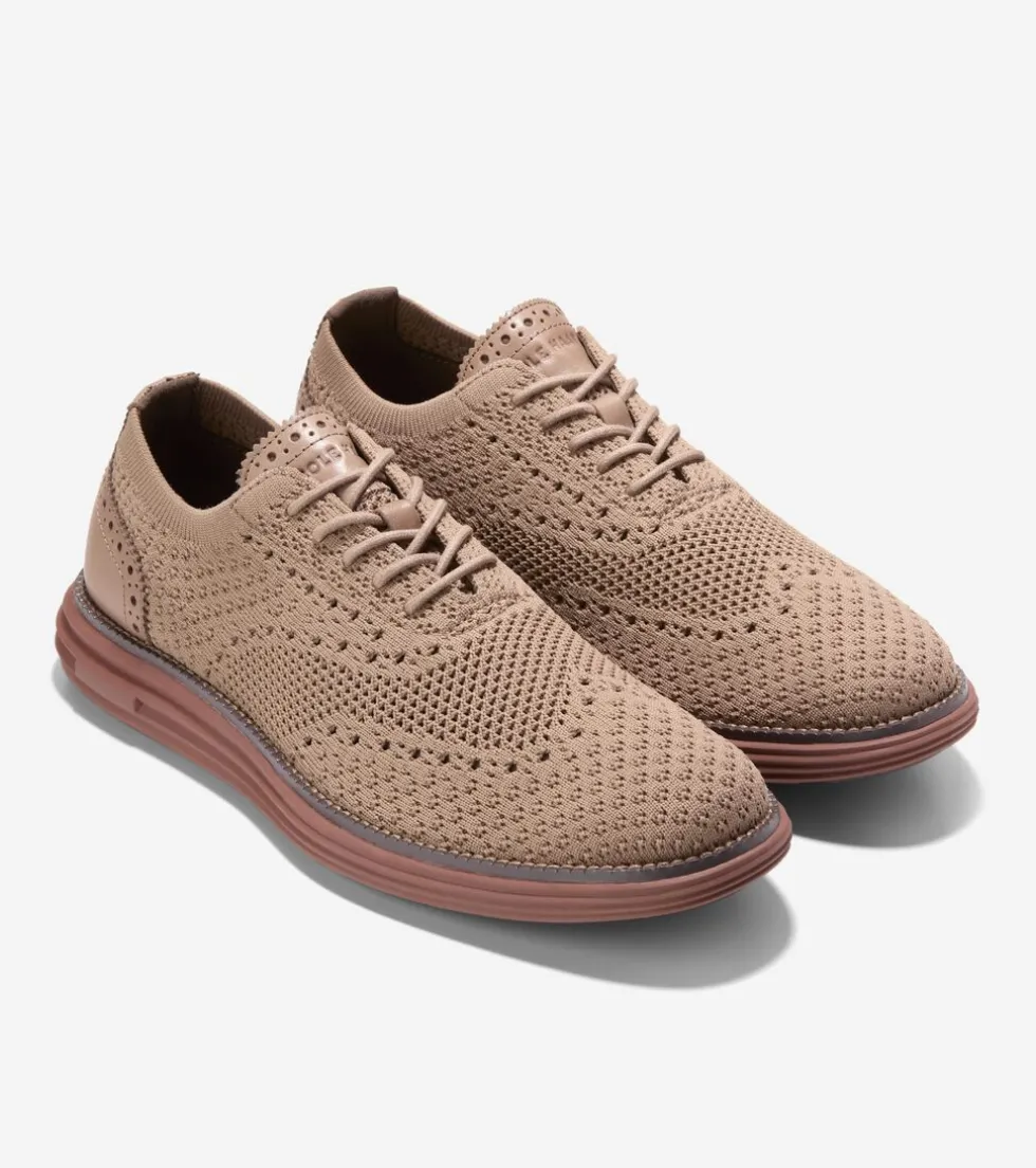Cole Haan Oxfords*Men's ØriginalGrand Remastered Stitchlite™ Oxfords IrishCoffee-Scotch