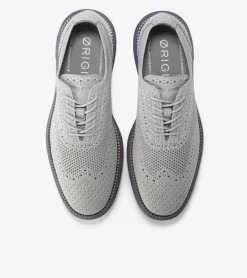 Cole Haan Oxfords*Men's ØriginalGrand Remastered Stitchlite™ Oxfords Drizzle-Blueberry