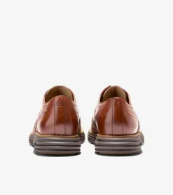 Cole Haan Extended Sizes & Widths|Dress Shoes*Men's &Oslash;riginalGrand Remastered Wingtip Oxfords Woodbury-Java