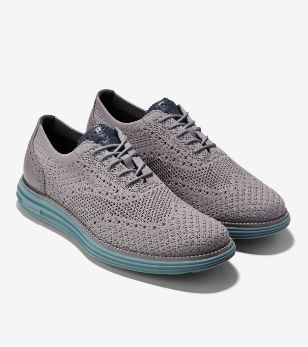 Cole Haan Oxfords*Men's ØriginalGrand Remastered Stitchlite™ Oxfords DecemberSky-Blueberry