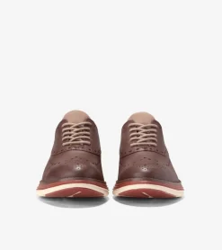 Cole Haan Dress Shoes|Oxfords*Men's &Oslash;riginalGrand Ultra Wingtip Oxfords DeepMahogany-IrishCoffee